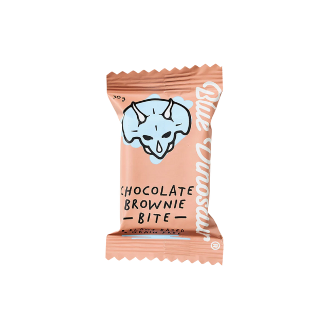 Blue Dinosaur - Hand Baked Bite - Chocolate Brownie