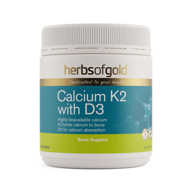 Herbs of Gold - Calcium K2 with D3