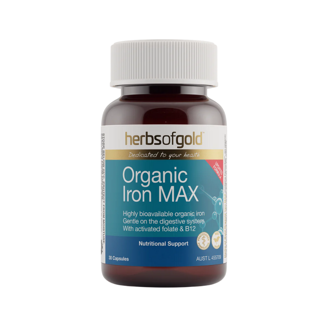 Herbs of Gold - Organic Iron MAX