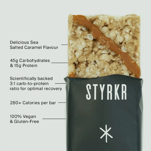 Styrkr - Protein Bar - BAR+ - Sea Salted Caramel