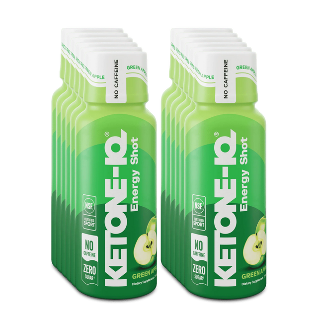Ketone-IQ - Classic Shot - Green Apple - 12pack