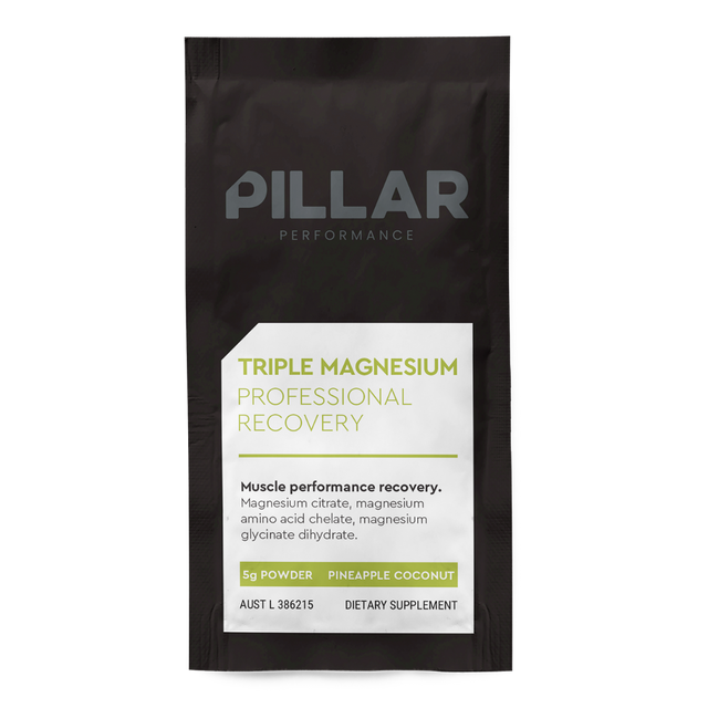 PILLAR Performance - Triple Magnesium Recovery Powder Sachet - Pineapple Coconut