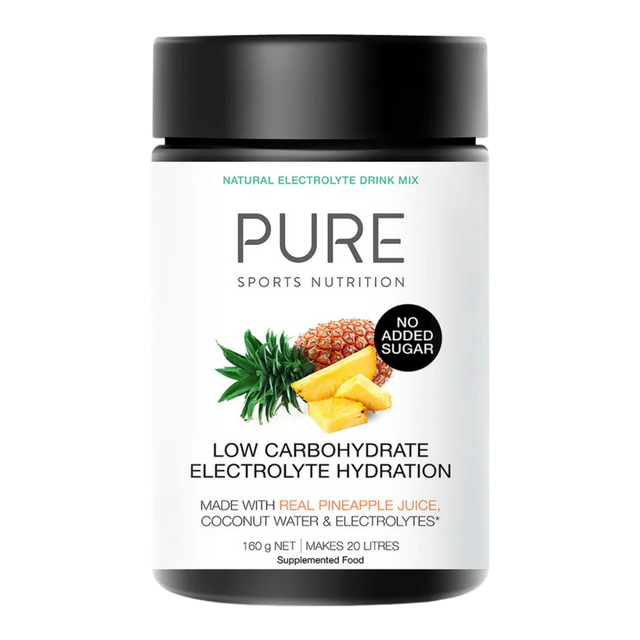 PURE Sports Nutrition - Electrolyte Hydration Low Carb - Pineapple