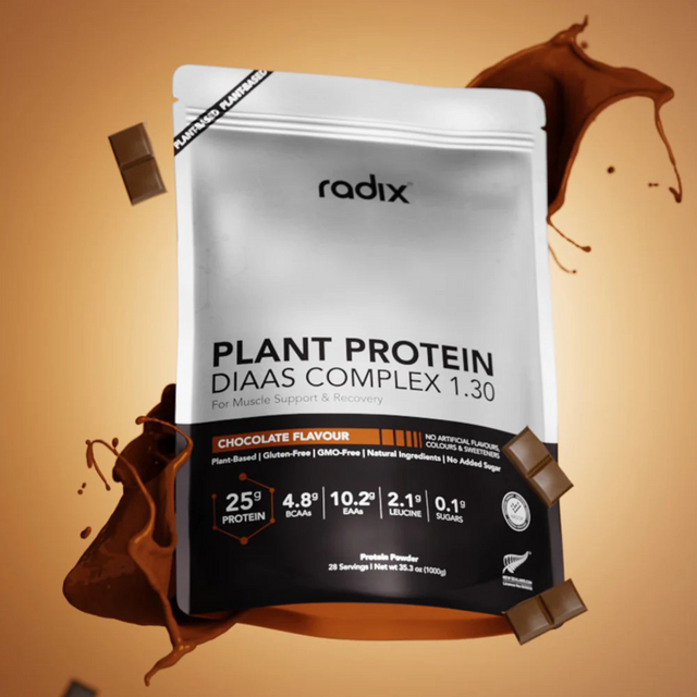 Radix Nutrition - Plant Protein DIAAS Complex™ 1.30 Bag - Chocolate (1kg) - Render