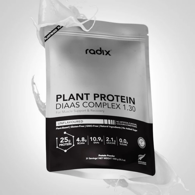 Radix Nutrition - Plant Protein DIAAS Complex™ 1.30 Bag - Unflavoured (1kg) - Render