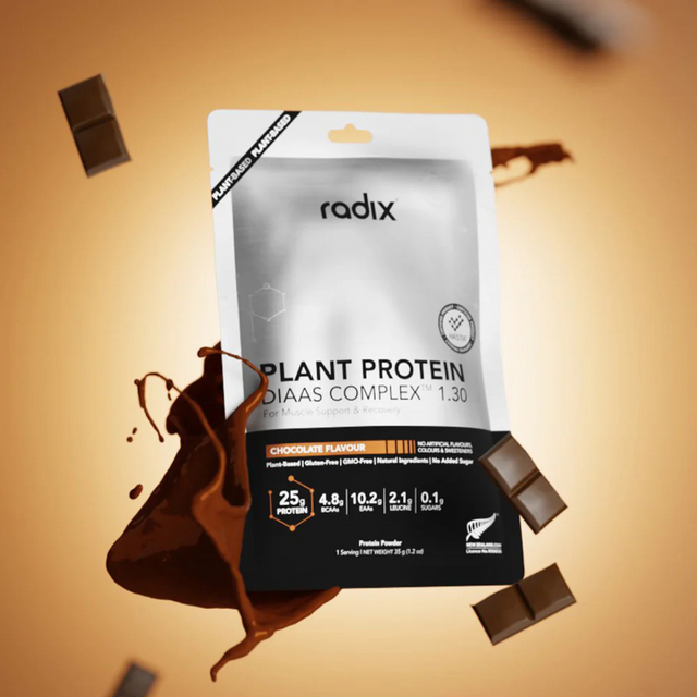 Radix Nutrition - Plant Protein DIAAS Complex™ 1.30 Sachet - Chocolate (34g) - Render