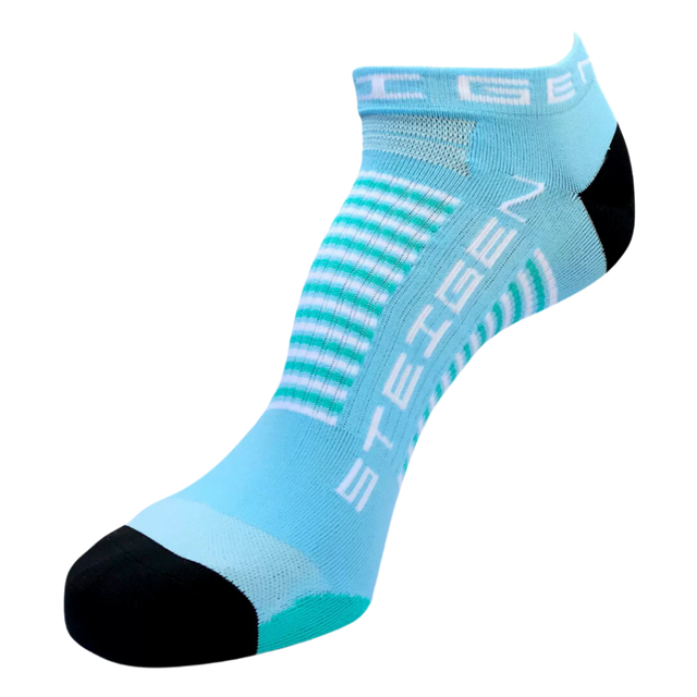 Steigen - Zero Length Running Socks - Light Blue