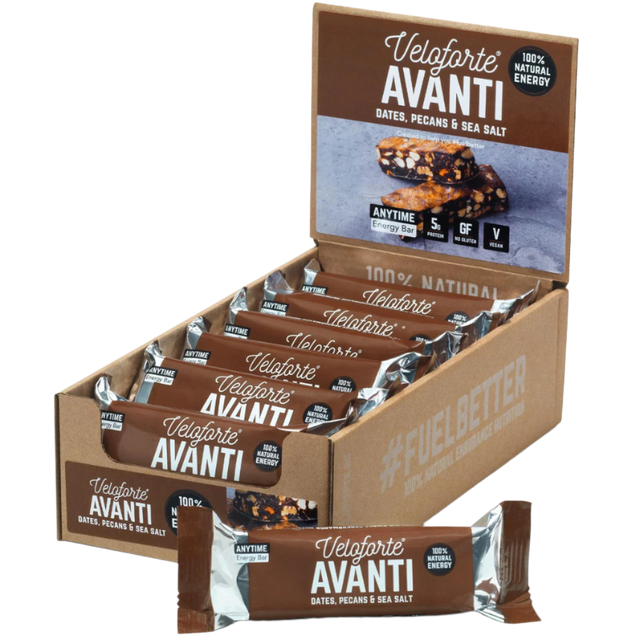 Veloforte - Energy Bar - Avanti (Dates & Sea Salt) - Box of 24