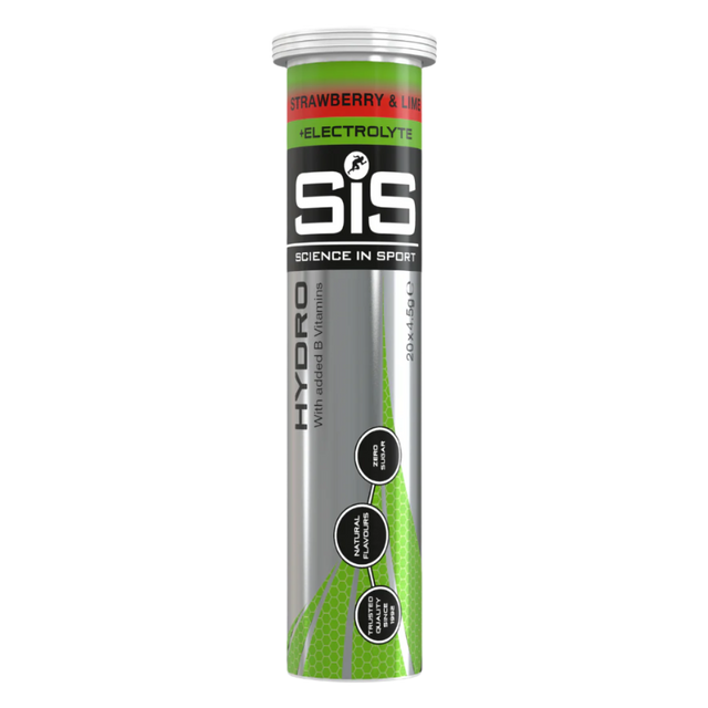 Science In Sport (SIS) - Go Hydro Tablets - Strawberry & Lime