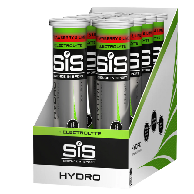 Science In Sport (SIS) - Go Hydro Tablets - Strawberry & Lime - Box of 8