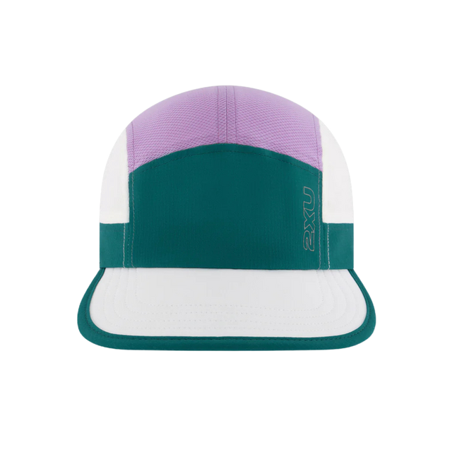 2XU - Light Speed Cap - Slate Green/Grape Fizz