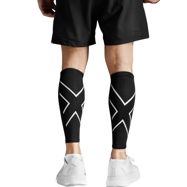 2XU-Compression-Calf-Guards-Black-Black_2