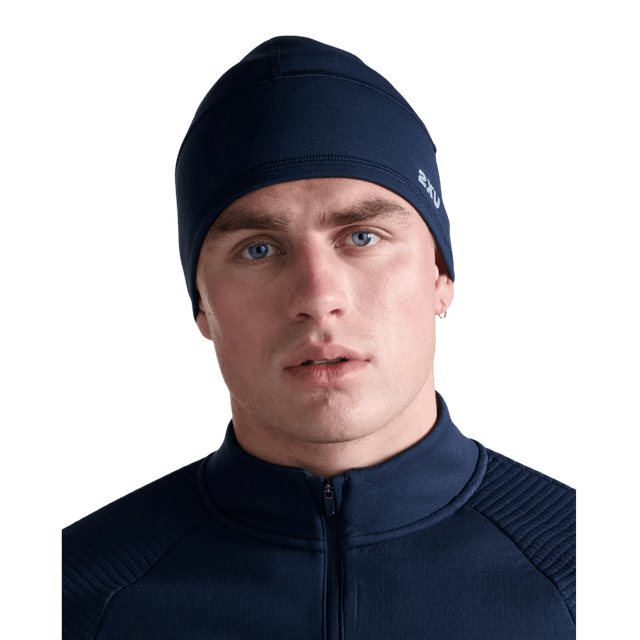 2XU - Ignition Haptic Beanie - Midnight/Silver Reflective - Aid Station
