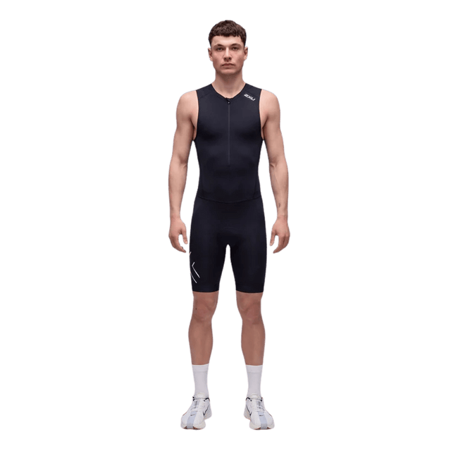 2XU - Men's Core Trisuit - Black/White 26/27 - Aid Station