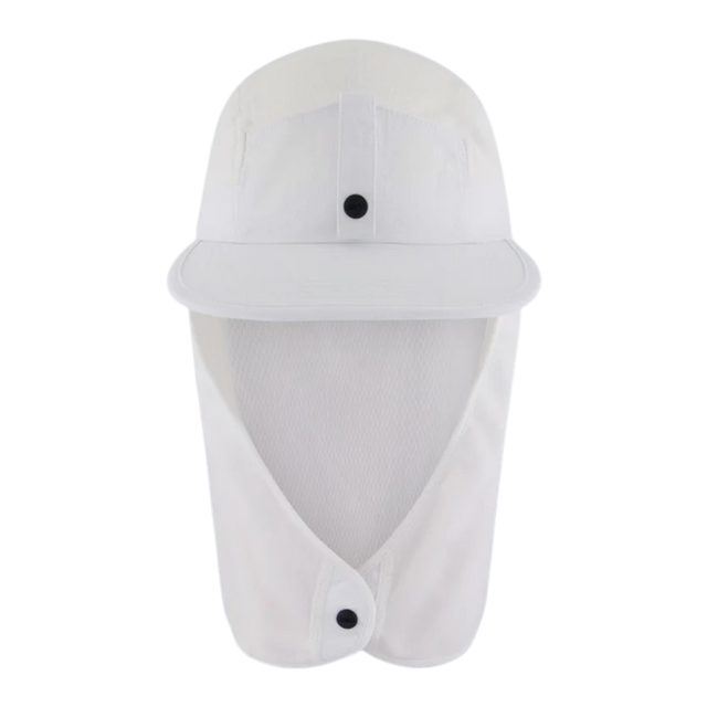 2XU - Trail Legionnaire Cap - White/White - Aid Station