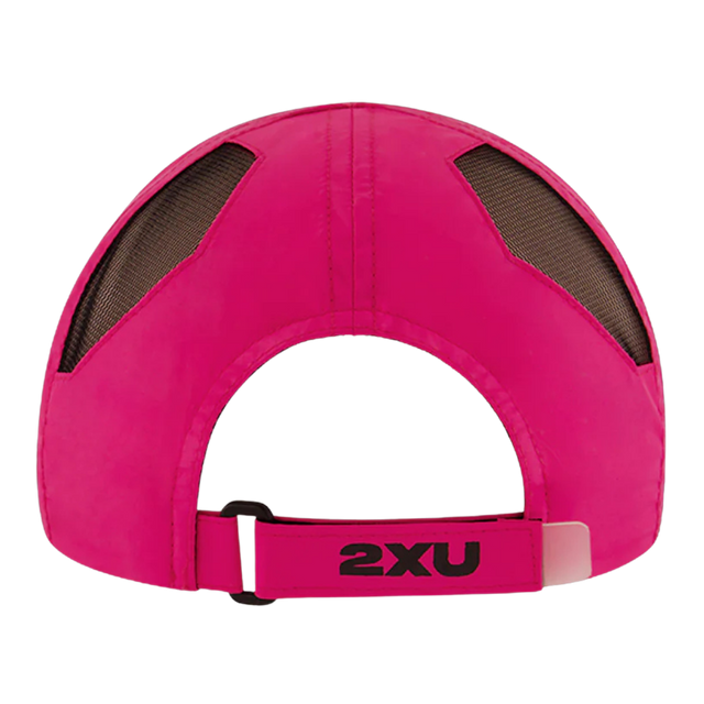 2XU - Run Cap - Fuchsia/Black (Back)