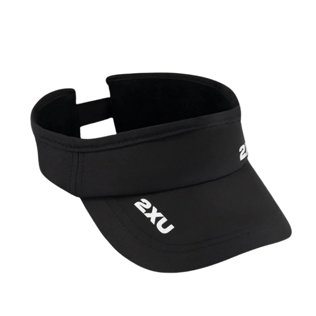 2XU - Run Visor - Black/Black