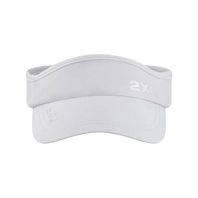 2XU - Run Visor - White/White 