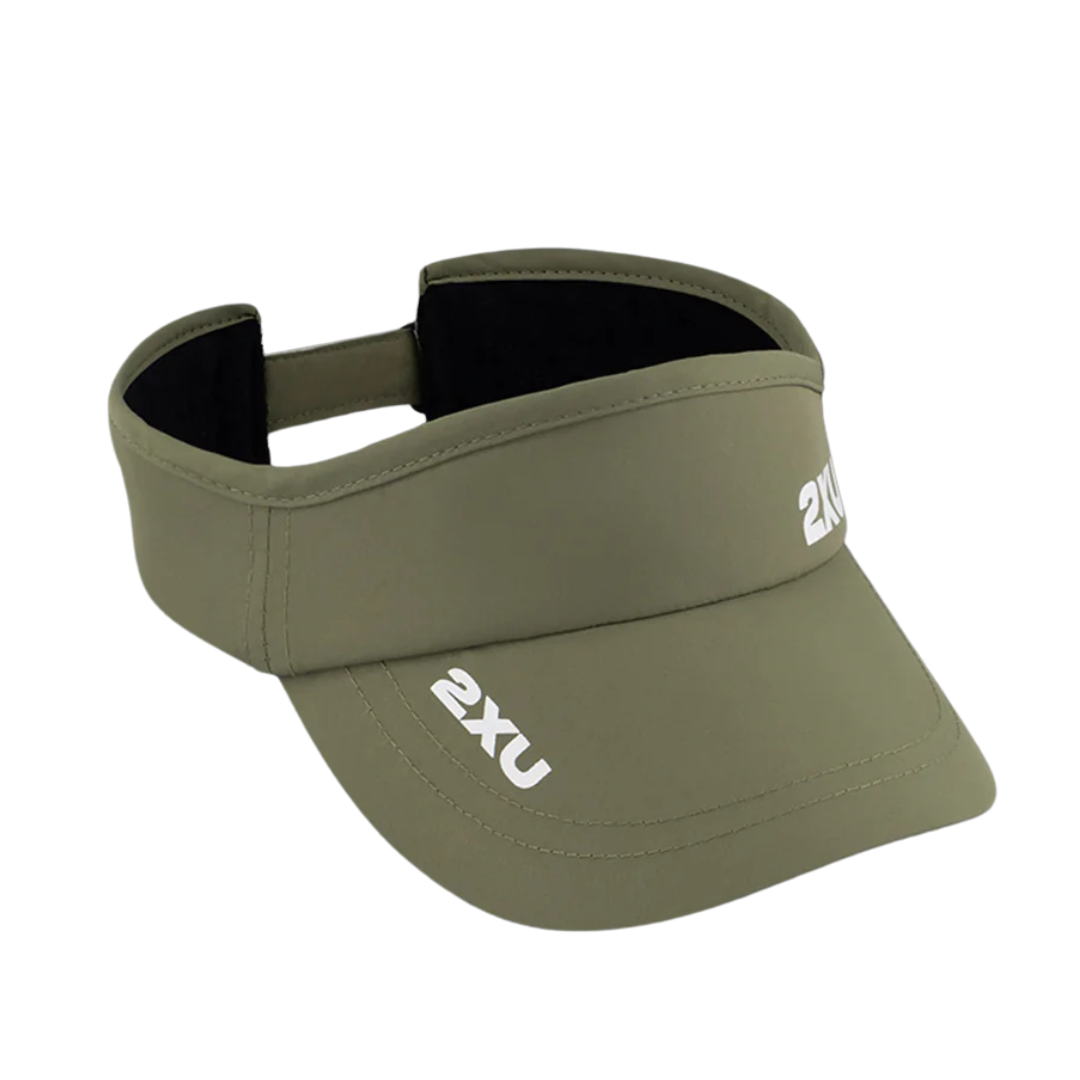 2XU - Run Visor - Hunter/White