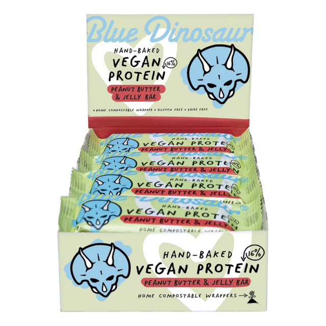 Blue Dinosaur - Protein Bar - Peanut Butter & Jelly 