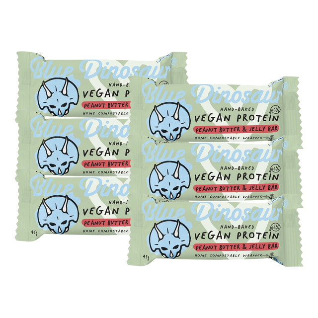 Blue Dinosaur - Protein Bar - Peanut Butter & Jelly 