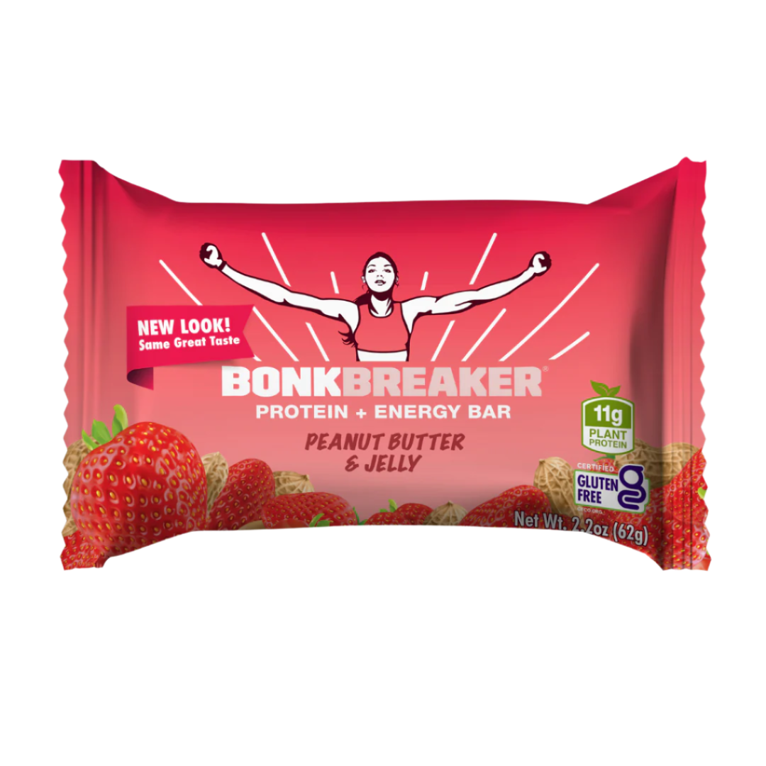 Bonk Breaker - Plant-Based Protein Bar - Peanut Butter & Jelly