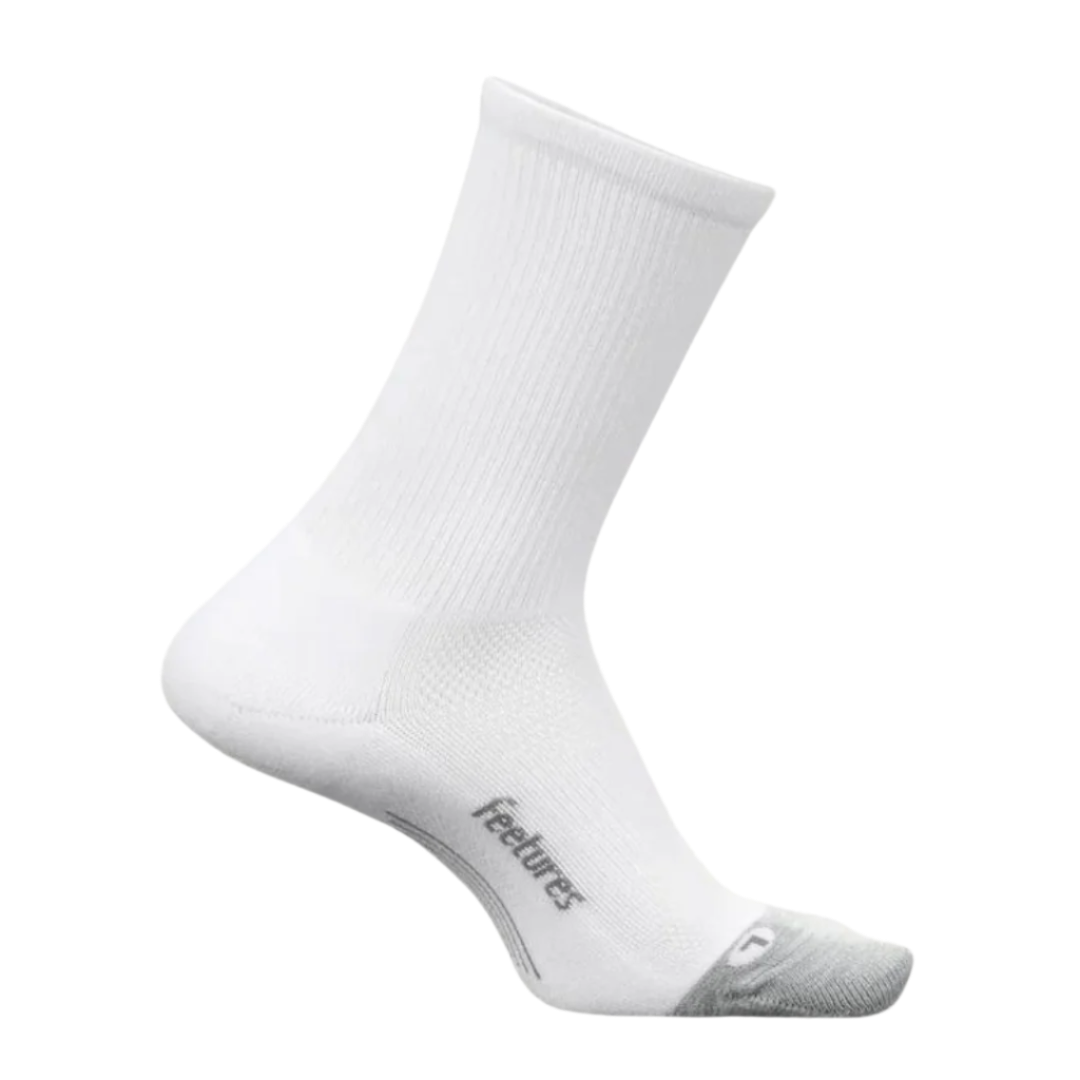 Feetures - Elite Light Cushion Mini-Crew - White