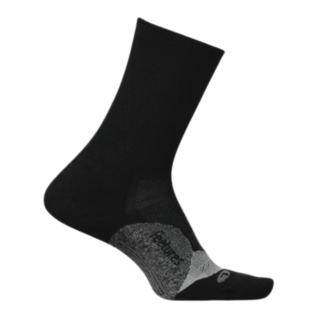 Feetures - Elite Light Cushion Mini-Crew - Black