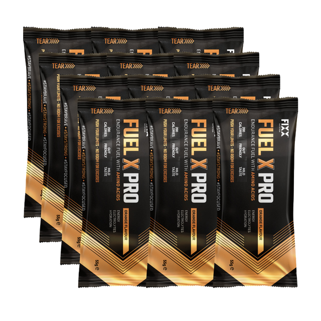 Fixx Nutrition - Fuel X Pro Endurance Fuel - Sachets - Orange (Coming Soon)