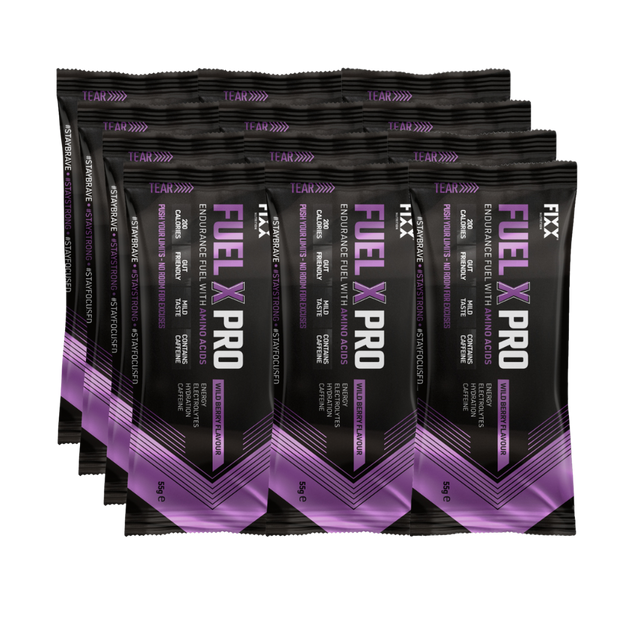 Fixx Nutrition - Fuel X Pro Endurance Fuel - Sachets - Wild Berry (with caffeine)