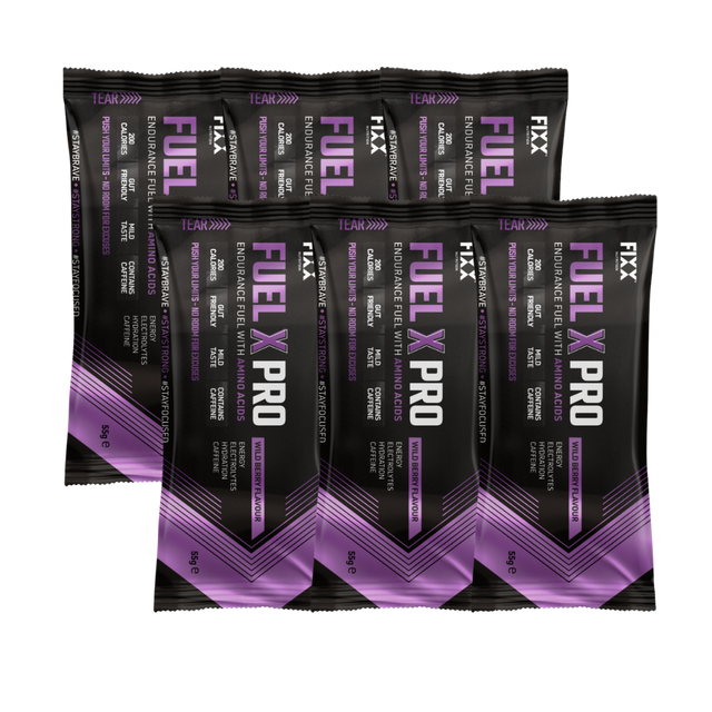 Fixx Nutrition - Fuel X Pro Endurance Fuel - Sachets - Wild Berry (with caffeine)