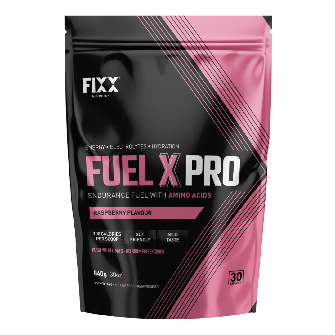 Fixx Nutrition - Fuel X Pro Endurance Drink Mix Bag - Raspberry (840g)