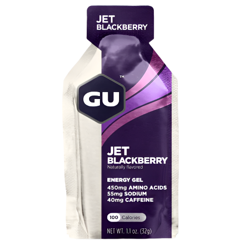 GU Energy - Energy Gels - Jet Blackberry (with caffeine)