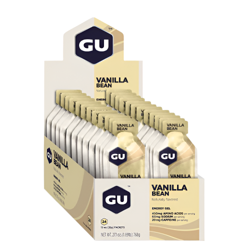 GU Energy - Energy Gels - Vanilla Bean (with caffeine)