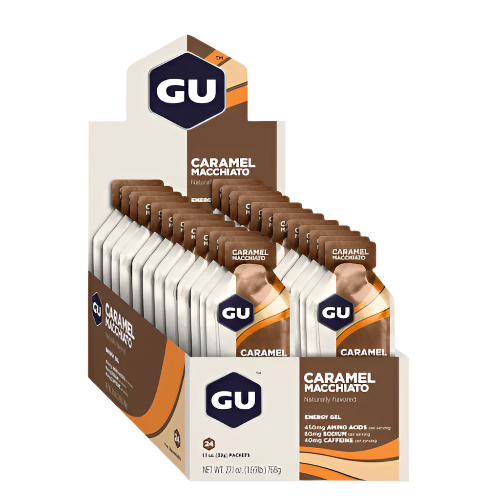 GU Energy - Energy Gels - Caramel Macchiato (with caffeine)