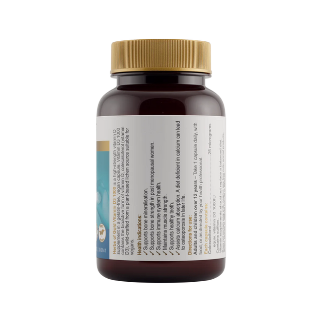 Herbs of Gold - Vitamin D3 1000