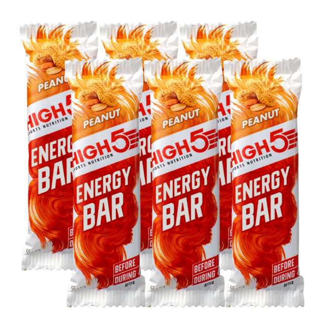 High5 - Energy Bar - Peanut - Pack of 6