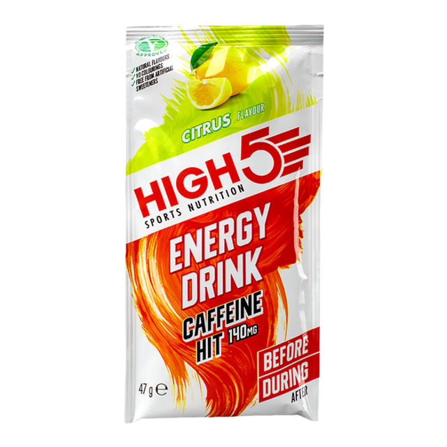 High5 - Energy Drink Mix Sachet - Caffeine Hit - Citrus (47g)