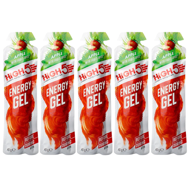 High5 - Energy Gel - Apple - 5 Pack