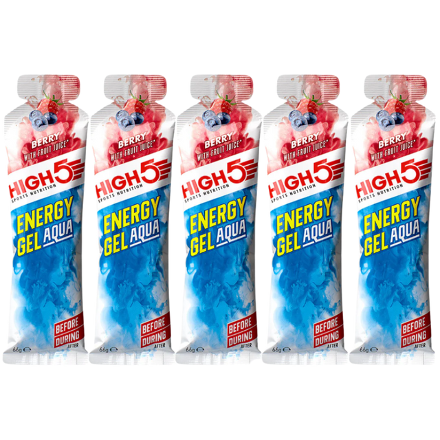 High5 - Energy Gel Aqua - Berry - 5 Pack