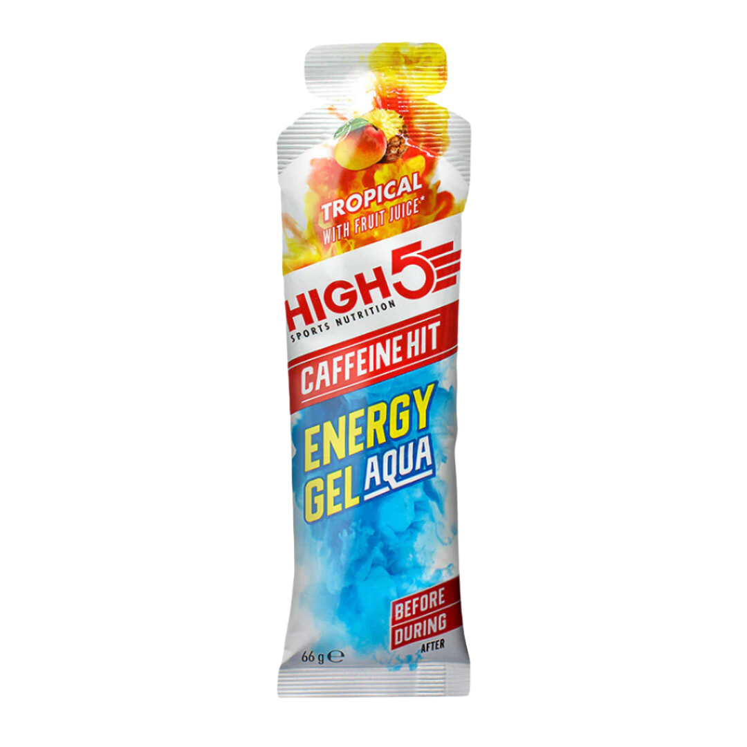 High5 - Energy Gel Aqua - Caffeine Hit - Tropical (66g)