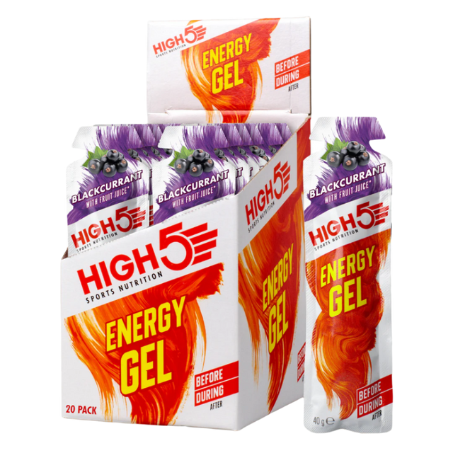 High5 - Energy Gel - Blackcurrant - Box of 20