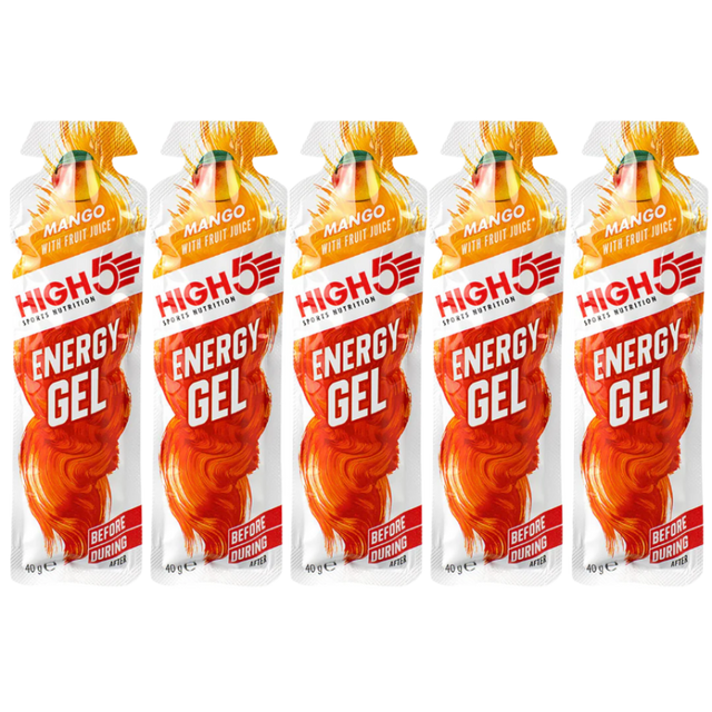 High5 - Energy Gel - Mango - 5 Pack