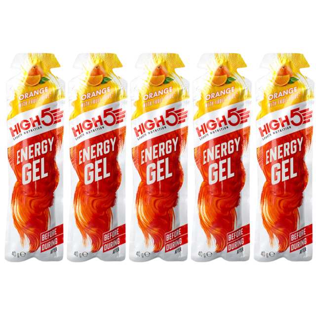 High5 - Energy Gel - Orange - 5 Pack