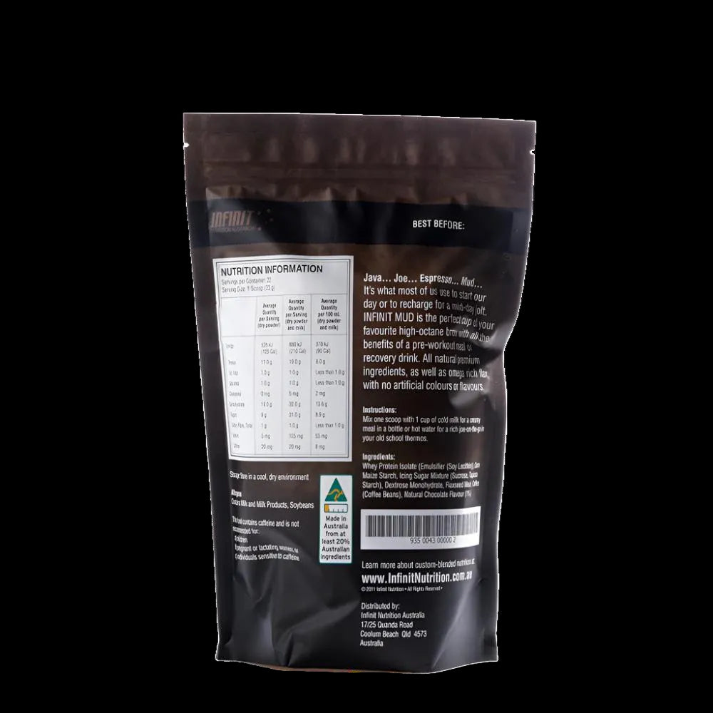 Infinit Mud Double Mocha Energy Drink | Sports Recovery | Aid Station
