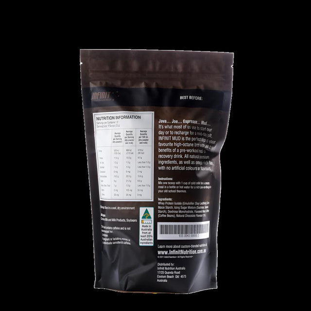 Infinit Mud recovery drink mocha