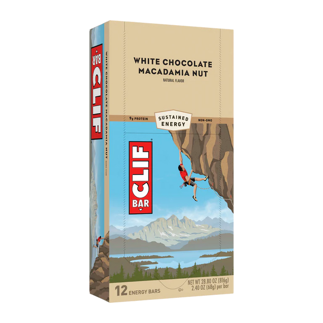 SALE | Clif Bar - Energy Bars - White Chocolate Macadamia Nut (BB 22.08.25)