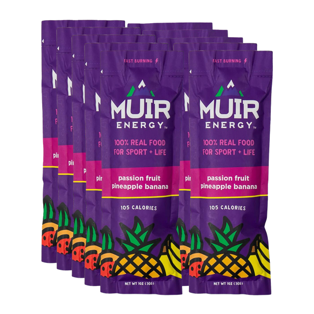 Muir Energy - Energy Gel - Passion Fruit Pineapple Banana