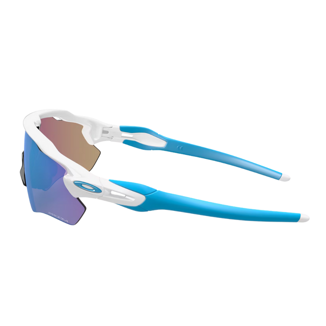 Oakley-Radar-EV-Path-pol-white-Prizm-sapphire-side-side