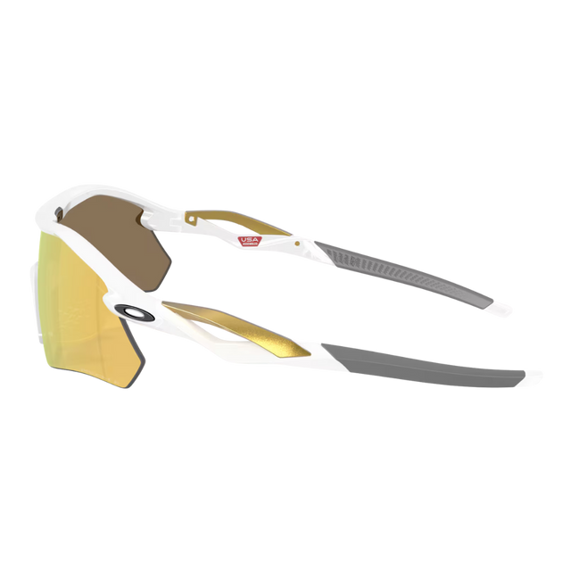 Oakley-Radar-EV-pol-white-prizim-24K-side-side